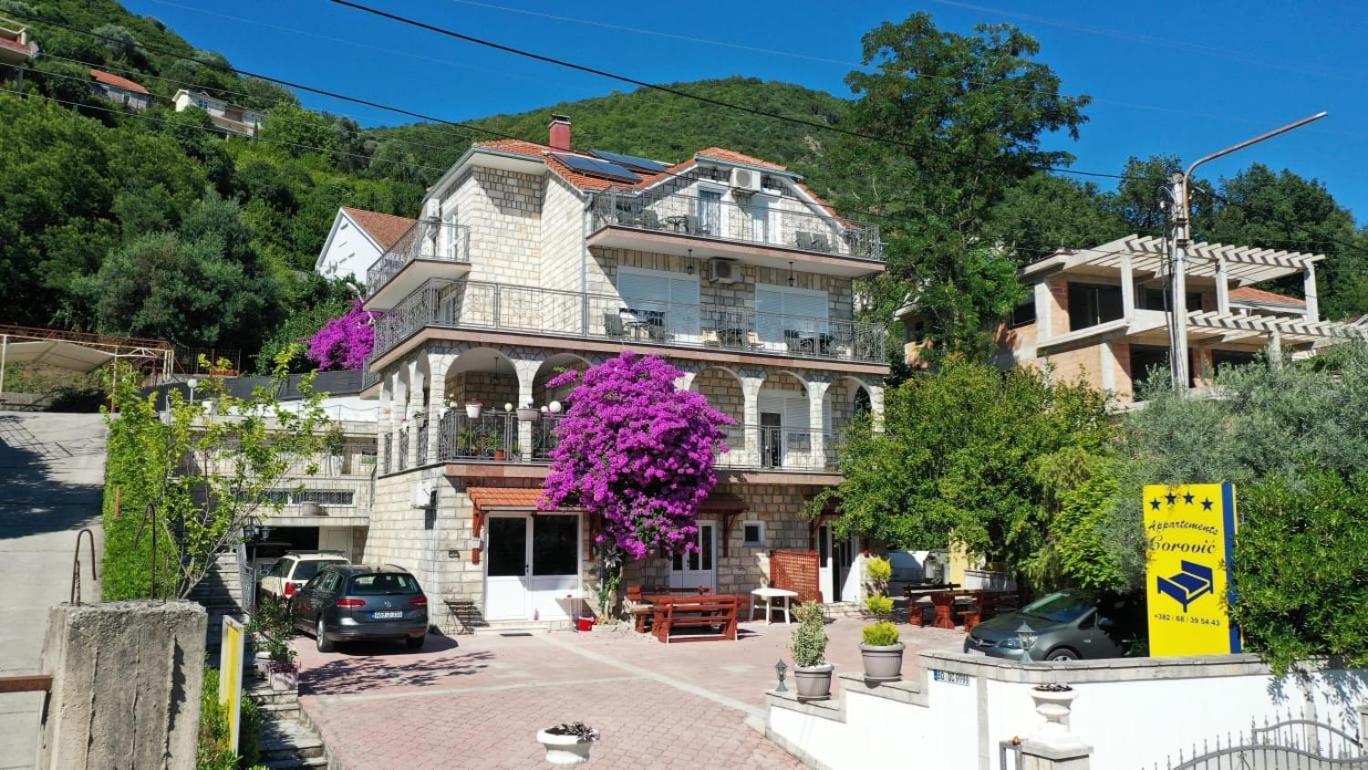 Vila Corovic Кумбор Екстер'єр фото